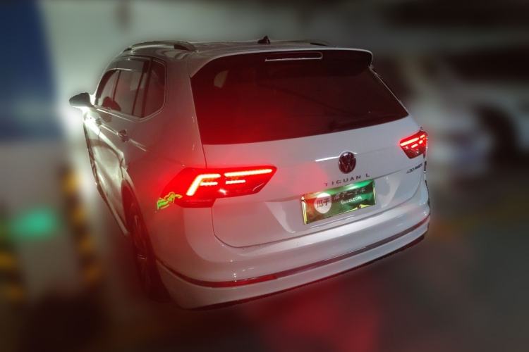 Used Volkswagen Tiguan L New Energy 2021 430 PHEV Plug-in Hybrid Flagship Edition Rear Left 45 Deg