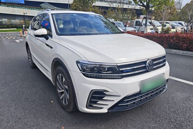 Used Volkswagen Tiguan L New Energy 2021 430 PHEV Plug-in Hybrid Flagship Edition Rear Right 45 Deg