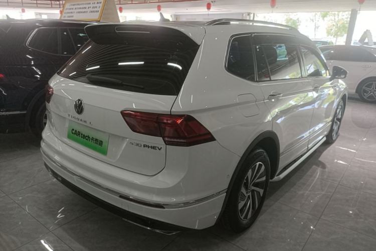 Used Volkswagen Tiguan L New Energy 2021 430 PHEV Plug-in Hybrid Flagship Edition Rear Right 45 Deg