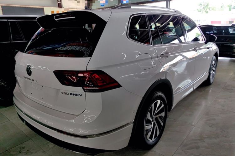 Used Volkswagen Tiguan L New Energy 2021 430 PHEV Plug-in Hybrid Flagship Edition Rear Right 45 Deg