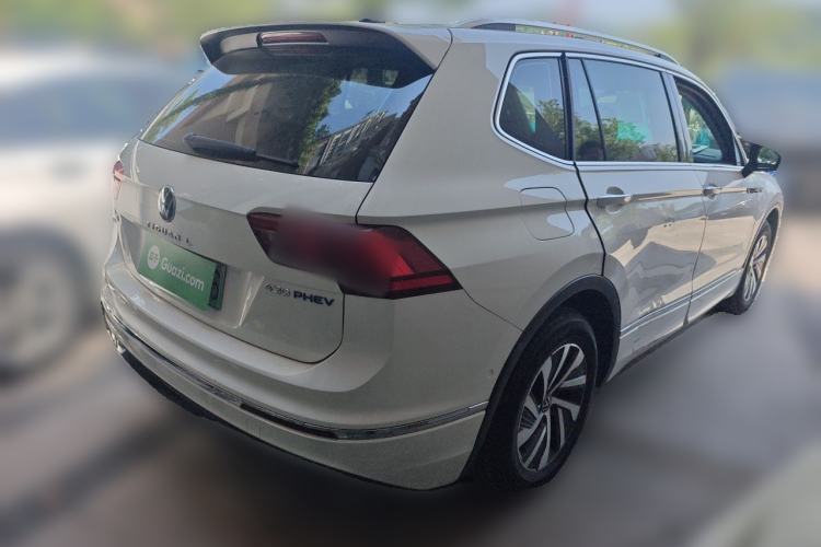 Used Volkswagen Tiguan L New Energy 2021 430 PHEV Plug-in Hybrid Prestige Edition Rear Right 45 Deg