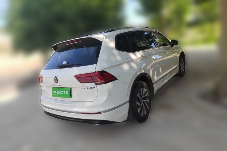 Used Volkswagen Tiguan L New Energy 2021 430 PHEV Plug-in Hybrid Flagship Edition Rear Right 45 Deg