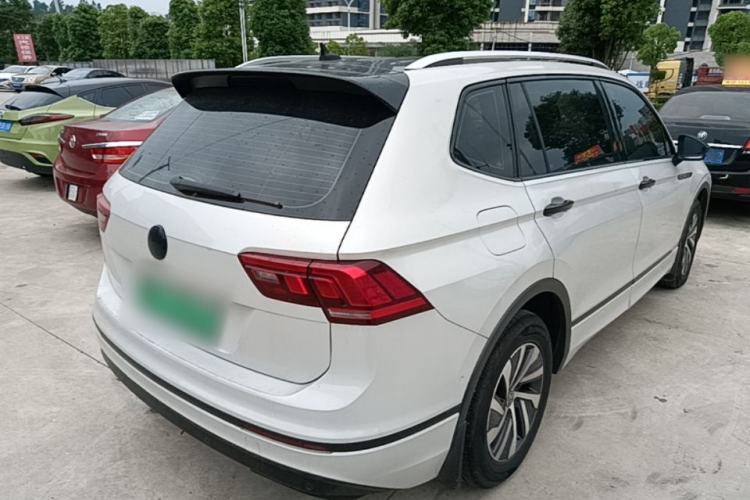 Used Volkswagen Tiguan L New Energy 2021 430 PHEV Plug-in Hybrid Prestige Edition Rear Right 45 Deg