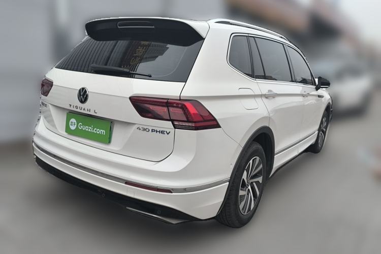 Used Volkswagen Tiguan L New Energy 2021 430 PHEV Plug-in Hybrid Flagship Edition Rear Right 45 Deg