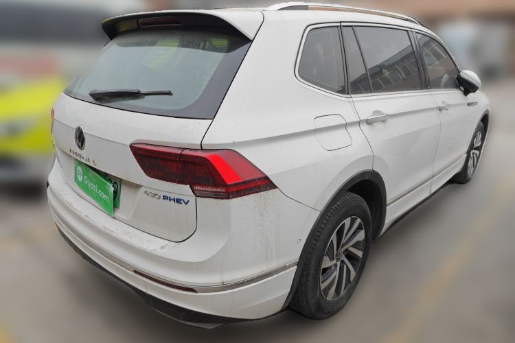 Used Volkswagen Tiguan L New Energy 2021 430 PHEV Plug-in Hybrid Flagship Edition Rear Right 45 Deg