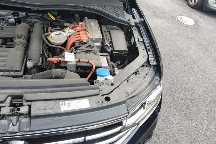 Used Volkswagen Tiguan L New Energy 2022 430 PHEV Plug-in Hybrid Flagship Edition Engine Bay Left