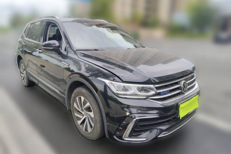 Used Volkswagen Tiguan L New Energy 2022 430 PHEV Plug-in Hybrid Flagship Edition Front Right 45 Deg