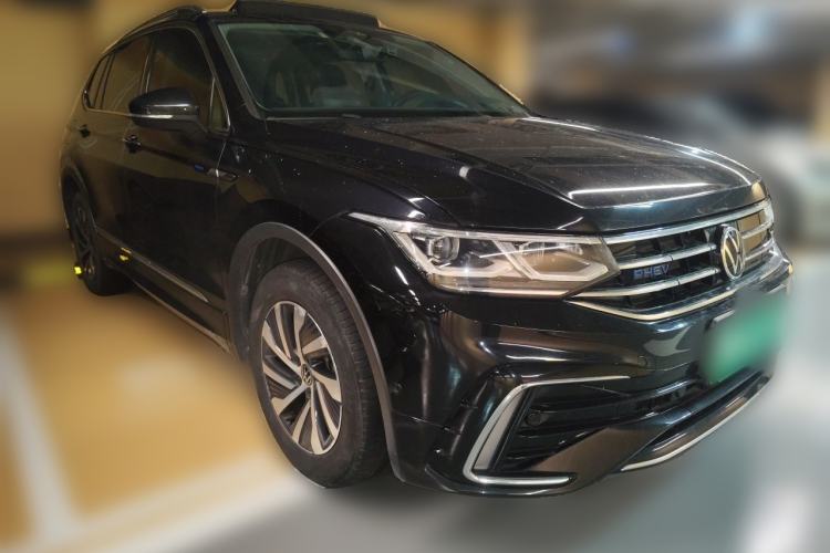 Used Volkswagen Tiguan L New Energy 2022 430 PHEV Plug-in Hybrid Flagship Edition Front Right 45 Deg