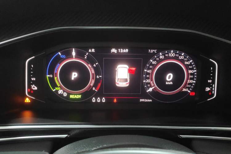 Used Volkswagen Tiguan L New Energy 2022 430 PHEV Plug-in Hybrid Flagship Edition Instrument Cluster