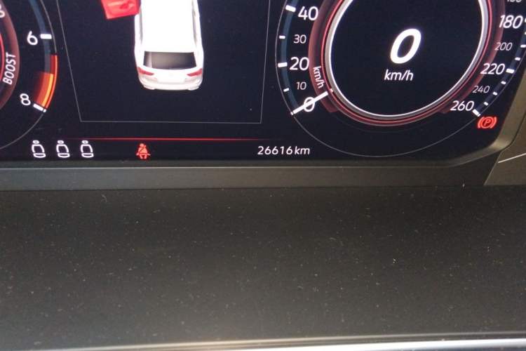 Used Volkswagen Tiguan L New Energy 2022 430 PHEV Plug-in Hybrid Flagship Edition Odometer Close Up