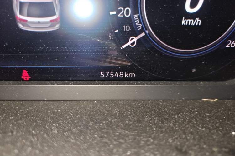Used Volkswagen Tiguan L New Energy 2022 430 PHEV Plug-in Hybrid Prestige Edition Odometer Close Up