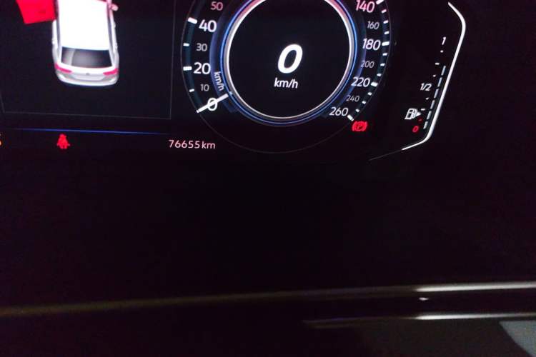 Used Volkswagen Tiguan L New Energy 2022 430 PHEV Plug-in Hybrid Flagship Edition Odometer Close Up