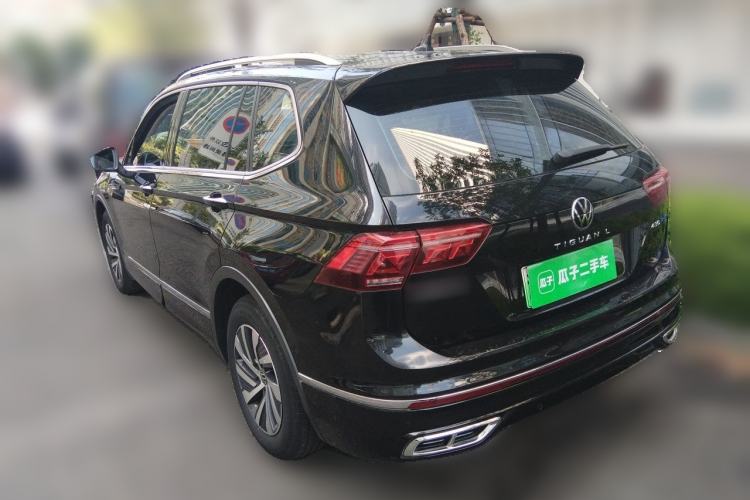 Used Volkswagen Tiguan L New Energy 2022 430 PHEV Plug-in Hybrid Flagship Edition Rear Left 45 Deg