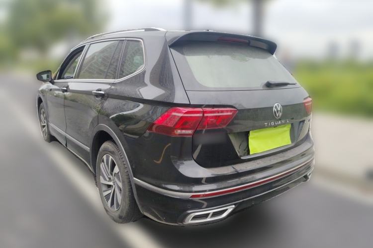 Used Volkswagen Tiguan L New Energy 2022 430 PHEV Plug-in Hybrid Flagship Edition Rear Left 45 Deg