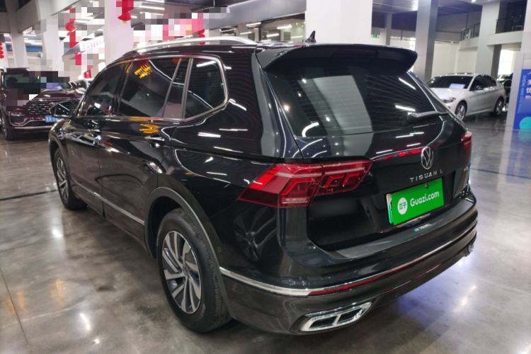 Used Volkswagen Tiguan L New Energy 2022 430 PHEV Plug-in Hybrid Prestige Edition Rear Left 45 Deg