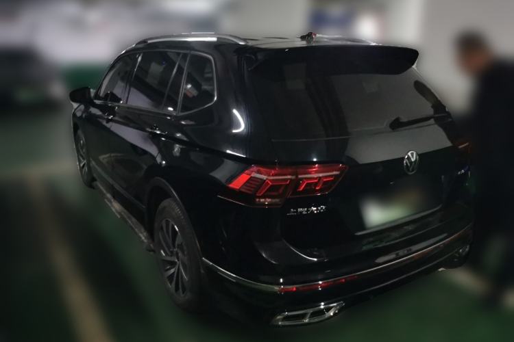 Used Volkswagen Tiguan L New Energy 2022 430 PHEV Plug-in Hybrid Flagship Edition Rear Left 45 Deg