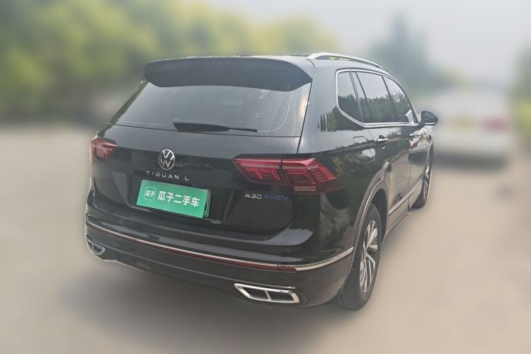 Used Volkswagen Tiguan L New Energy 2022 430 PHEV Plug-in Hybrid Prestige Edition Rear Right 45 Deg
