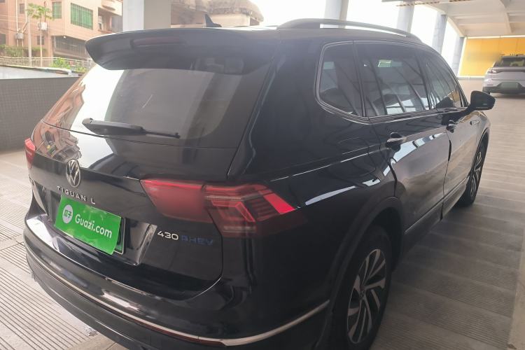 Used Volkswagen Tiguan L New Energy 2022 430 PHEV Plug-in Hybrid Flagship Edition Rear Right 45 Deg