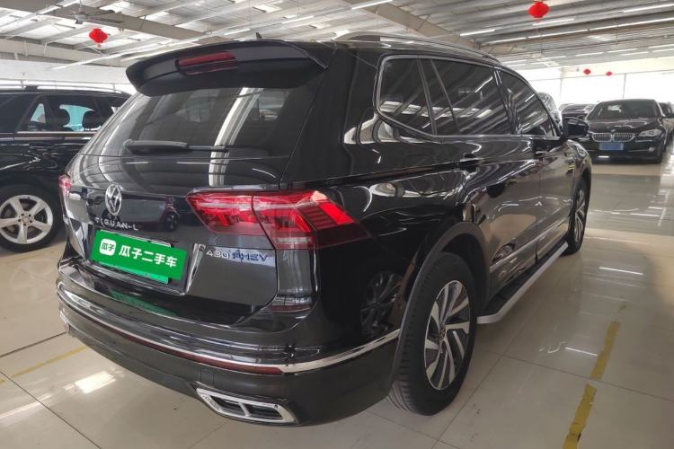 Used Volkswagen Tiguan L New Energy 2022 430 PHEV Plug-in Hybrid Prestige Edition Rear Right 45 Deg