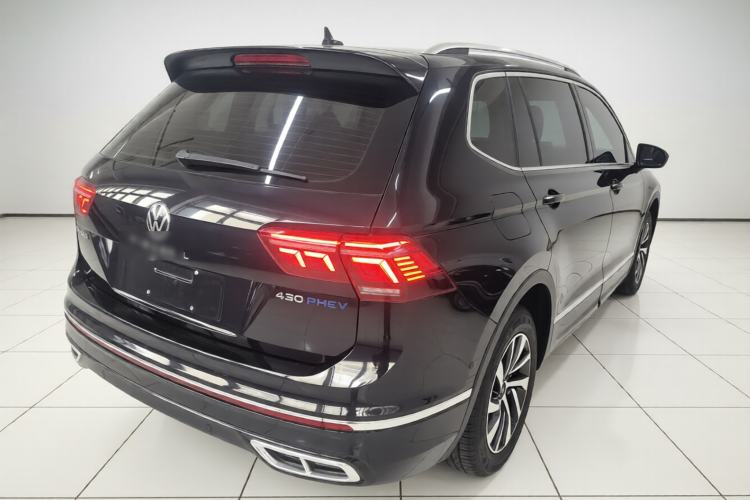 Used Volkswagen Tiguan L New Energy 2022 430 PHEV Plug-in Hybrid Prestige Edition Rear Right 45 Deg
