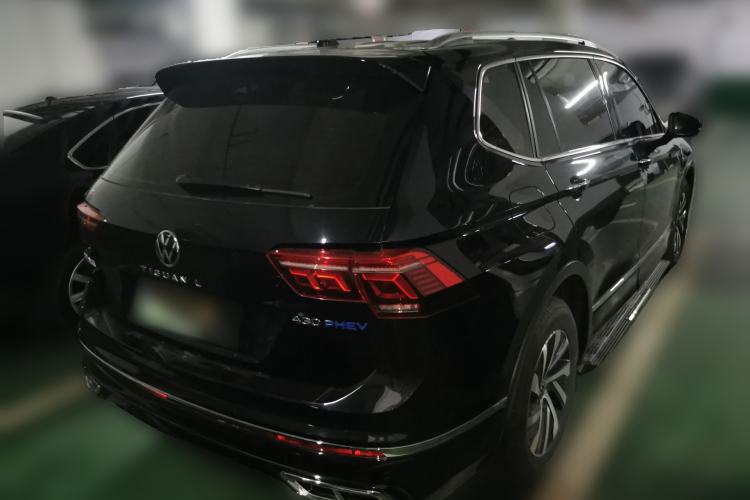 Used Volkswagen Tiguan L New Energy 2022 430 PHEV Plug-in Hybrid Flagship Edition Rear Right 45 Deg
