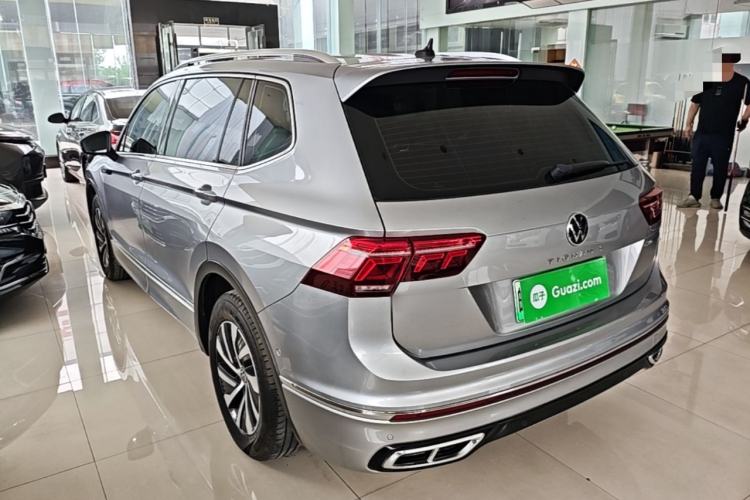 Used Volkswagen Tiguan L New Energy 2022 430 PHEV Plug-in Hybrid Flagship Edition Rear Left 45 Deg