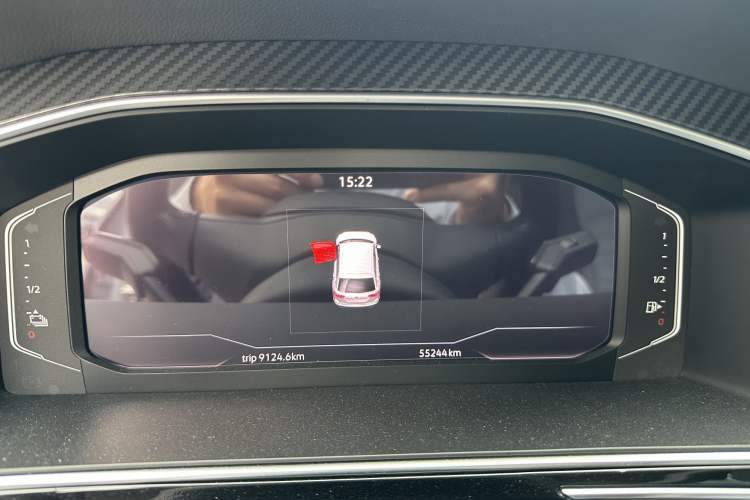 Used Volkswagen Tiguan L New Energy 2022 430 PHEV Plug-in Hybrid Flagship Edition Odometer Close Up