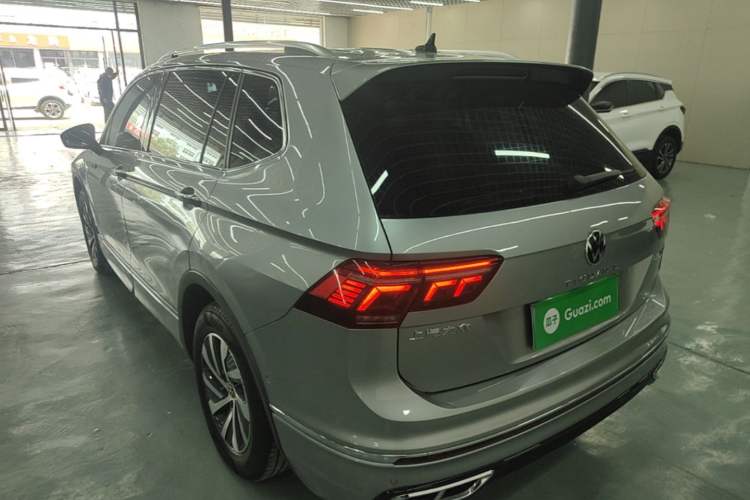 Used Volkswagen Tiguan L New Energy 2022 430 PHEV Plug-in Hybrid Flagship Edition Rear Left 45 Deg