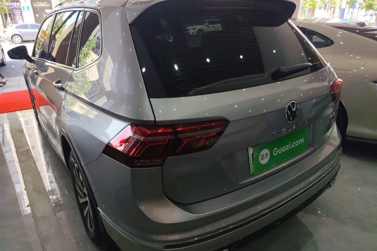 Used Volkswagen Tiguan L New Energy 2022 430 PHEV Plug-in Hybrid Flagship Edition Rear Left 45 Deg