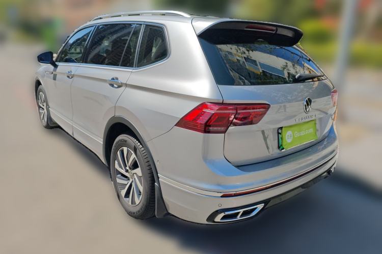 Used Volkswagen Tiguan L New Energy 2022 430 PHEV Plug-in Hybrid Flagship Edition Rear Left 45 Deg
