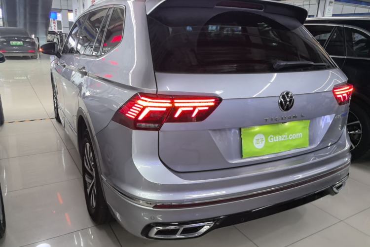 Used Volkswagen Tiguan L New Energy 2022 430 PHEV Plug-in Hybrid Flagship Edition Rear Left 45 Deg