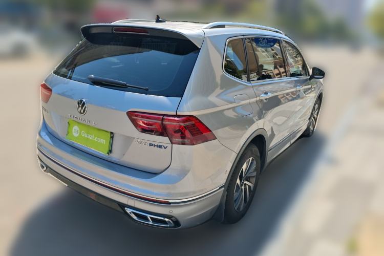 Used Volkswagen Tiguan L New Energy 2022 430 PHEV Plug-in Hybrid Flagship Edition Rear Right 45 Deg