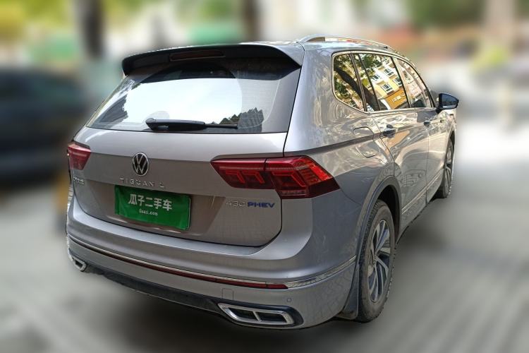 Used Volkswagen Tiguan L New Energy 2022 430 PHEV Plug-in Hybrid Prestige Edition Rear Right 45 Deg
