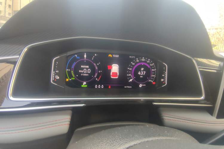 Used Volkswagen Tiguan L New Energy 2022 430 PHEV Plug-in Hybrid Flagship Edition Instrument Cluster