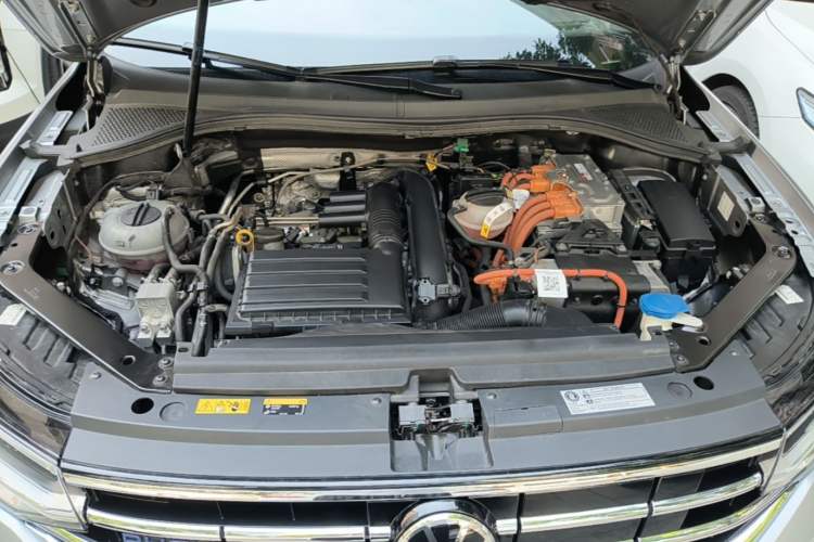 Used Volkswagen Tiguan L New Energy 2022 430 PHEV Plug-in Hybrid Prestige Edition Engine Bay