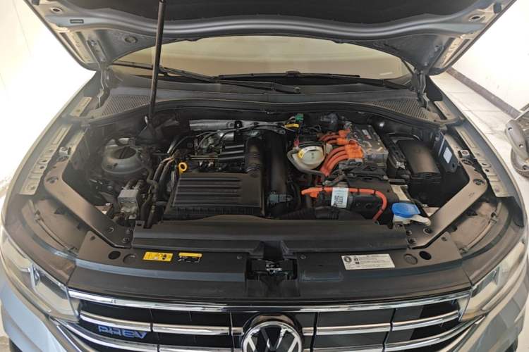 Used Volkswagen Tiguan L New Energy 2022 430 PHEV Plug-in Hybrid Flagship Edition Engine Bay