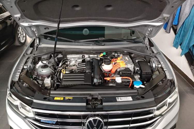 Used Volkswagen Tiguan L New Energy 2022 430 PHEV Plug-in Hybrid Flagship Edition Engine Bay