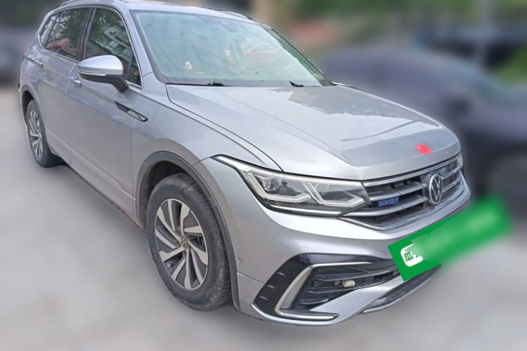 Used Volkswagen Tiguan L New Energy 2022 430 PHEV Plug-in Hybrid Flagship Edition Front Right 45 Deg