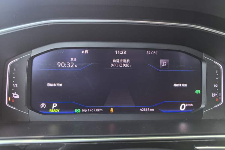 Used Volkswagen Tiguan L New Energy 2022 430 PHEV Plug-in Hybrid Prestige Edition Instrument Cluster