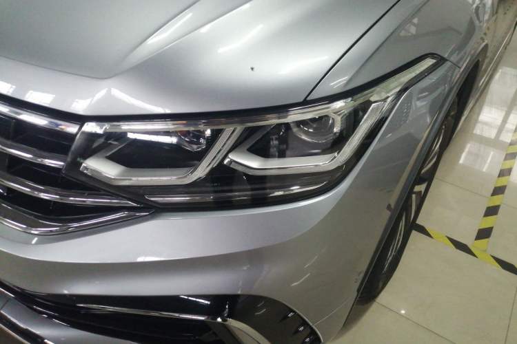 Used Volkswagen Tiguan L New Energy 2022 430 PHEV Plug-in Hybrid Flagship Edition Left Front Headlight