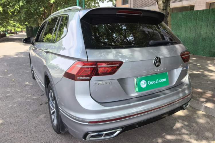 Used Volkswagen Tiguan L New Energy 2022 430 PHEV Plug-in Hybrid Prestige Edition Rear Left 45 Deg