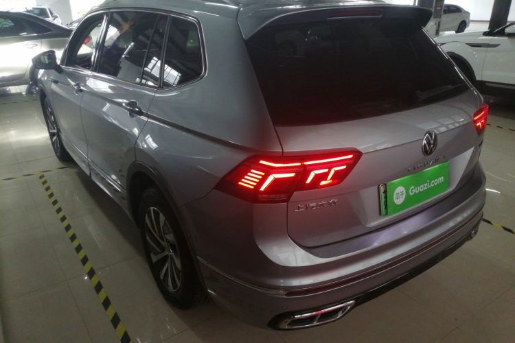 Used Volkswagen Tiguan L New Energy 2022 430 PHEV Plug-in Hybrid Flagship Edition Rear Left 45 Deg