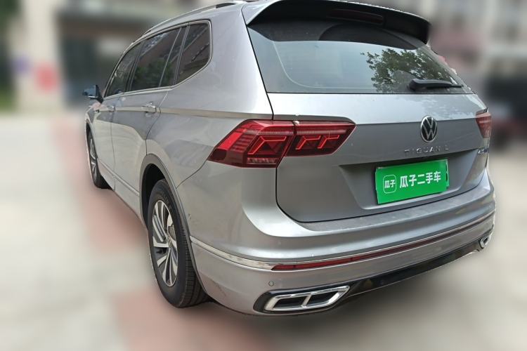 Used Volkswagen Tiguan L New Energy 2022 430 PHEV Plug-in Hybrid Flagship Edition Rear Left 45 Deg