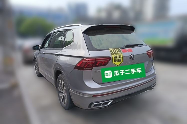 Used Volkswagen Tiguan L New Energy 2022 430 PHEV Plug-in Hybrid Flagship Edition Rear Left 45 Deg