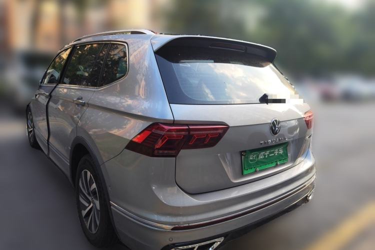Used Volkswagen Tiguan L New Energy 2022 430 PHEV Plug-in Hybrid Flagship Edition Rear Left 45 Deg