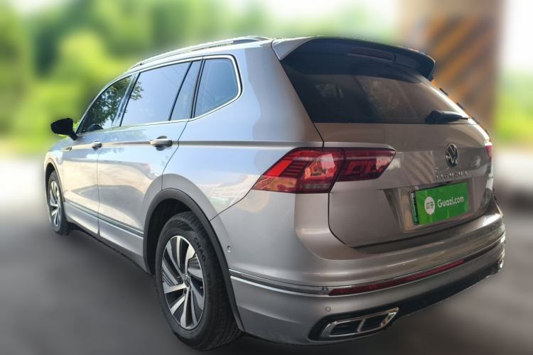 Used Volkswagen Tiguan L New Energy 2022 430 PHEV Plug-in Hybrid Flagship Edition Rear Left 45 Deg