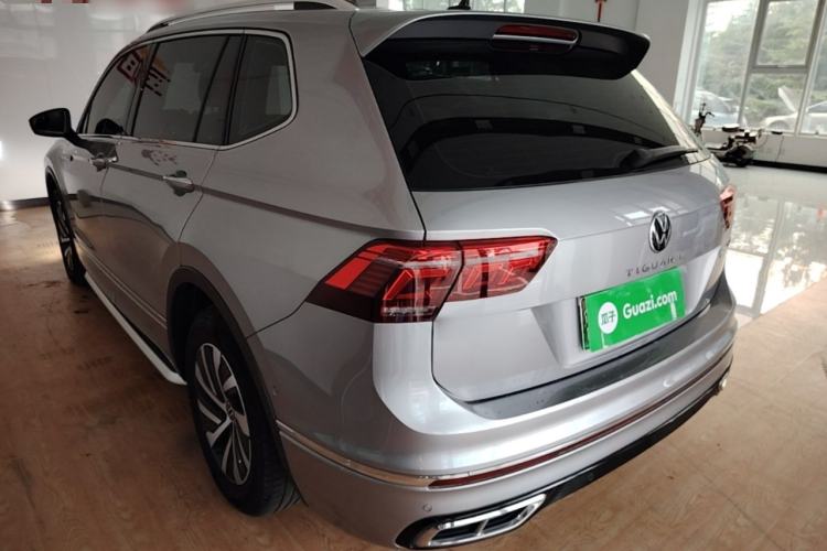 Used Volkswagen Tiguan L New Energy 2022 430 PHEV Plug-in Hybrid Flagship Edition Rear Left 45 Deg