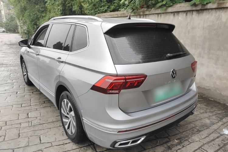 Used Volkswagen Tiguan L New Energy 2022 430 PHEV Plug-in Hybrid Prestige Edition Rear Left 45 Deg