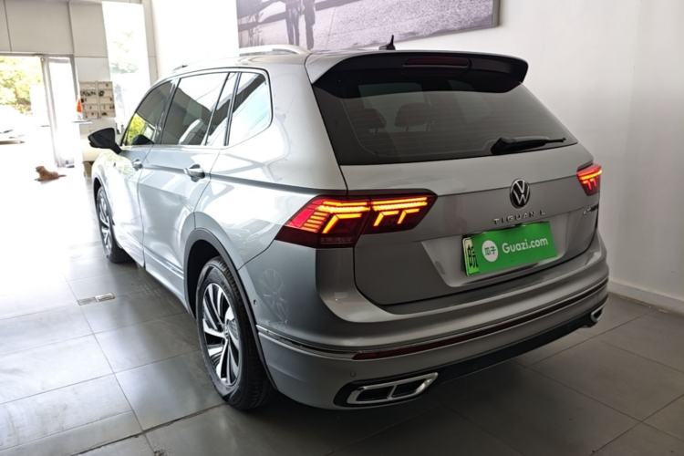 Used Volkswagen Tiguan L New Energy 2022 430 PHEV Plug-in Hybrid Flagship Edition Rear Left 45 Deg