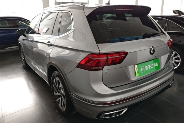 Used Volkswagen Tiguan L New Energy 2022 430 PHEV Plug-in Hybrid Flagship Edition Rear Left 45 Deg